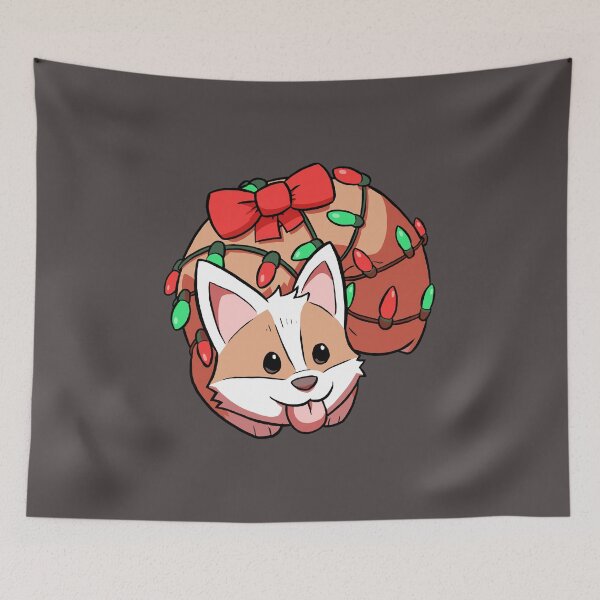 Item preview, Christmas Corgi designed and sold by JaniceSharberKD.