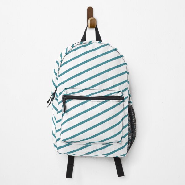 Item preview, Aqua and White Minimal Chevron Pattern - Krylon 2022 Color of the Year Satin Rolling Surf designed and sold by ColorOfTheYears.