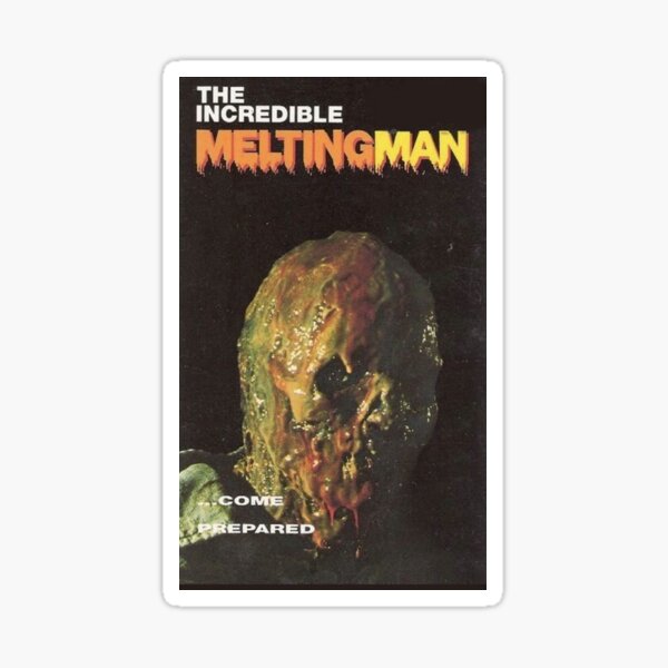 Item preview, The Incredible Melting Man Movie Poster designed and sold by PeacefulRiver.