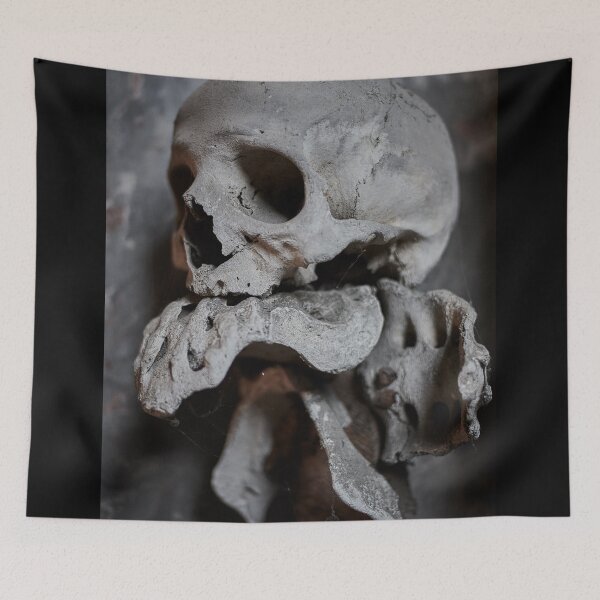 Item preview, Sedlec Ossuary Monstrance Photo Art, Skull Bone Church designed and sold by Sedlec Ossuary Project.