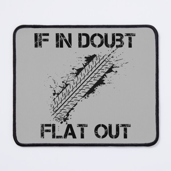 Item preview, If in doubt, flat out, rallying and motorsport Lovers, Awesome gift for your friends and family designed and sold by abdelhak2005.