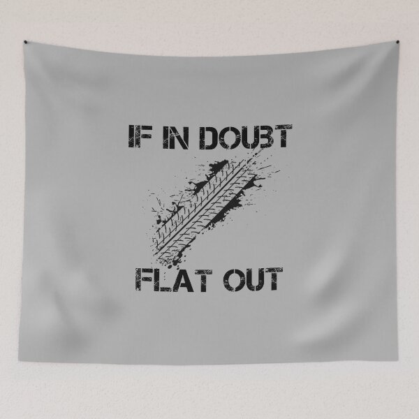 Item preview, If in doubt, flat out, rallying and motorsport Lovers, Awesome gift for your friends and family designed and sold by abdelhak2005.
