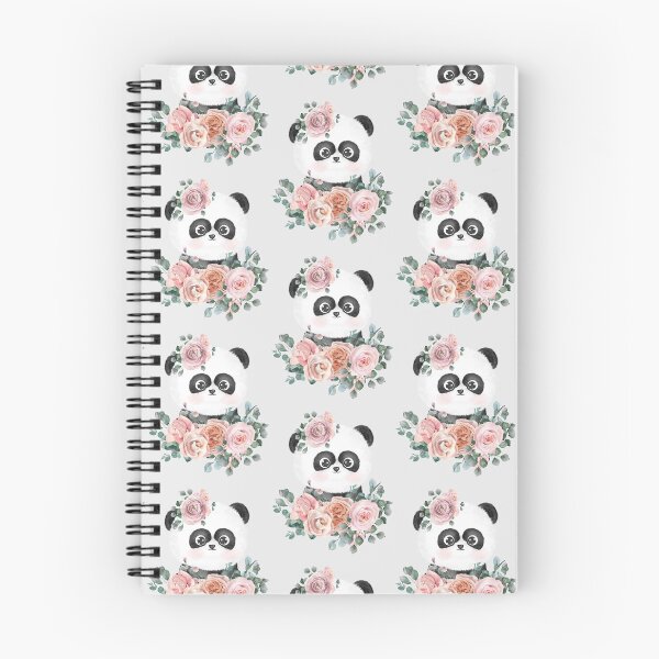 Item preview, Panda With Flowers designed and sold by RheaRealm.