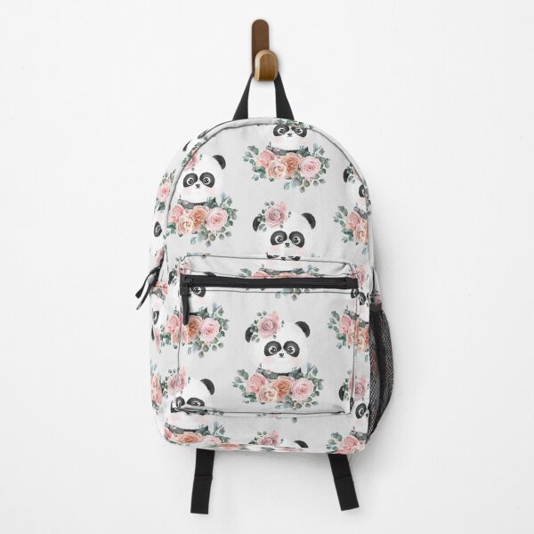 Item preview, Panda With Flowers designed and sold by RheaRealm.