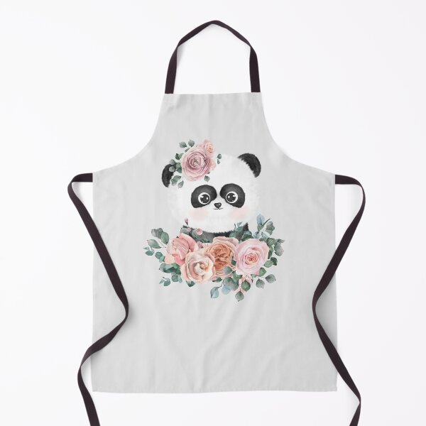 Item preview, Panda With Flowers designed and sold by RheaRealm.