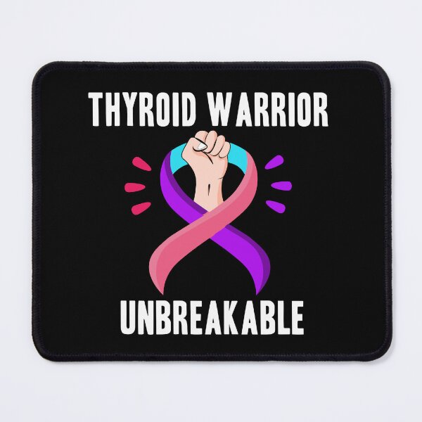 Item preview, Thyroid Warrior Unbreakable designed and sold by Color-Sparkle.