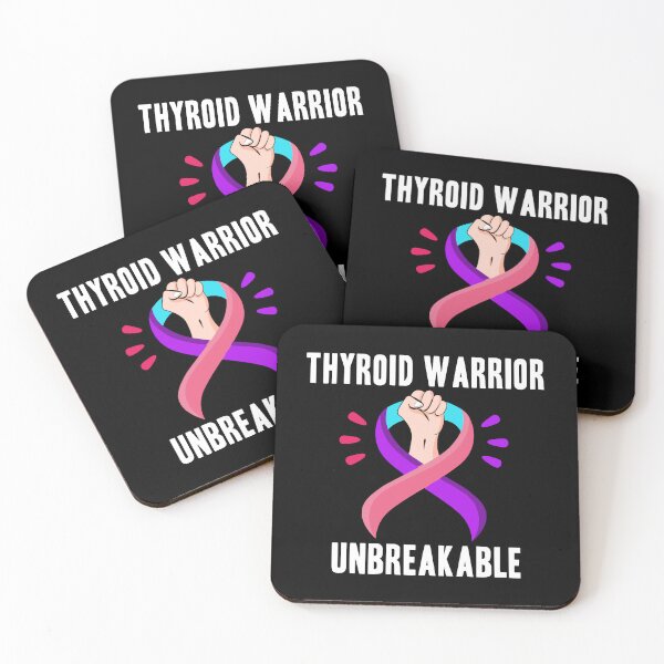 Item preview, Thyroid Warrior Unbreakable designed and sold by Color-Sparkle.