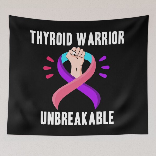 Item preview, Thyroid Warrior Unbreakable designed and sold by Color-Sparkle.
