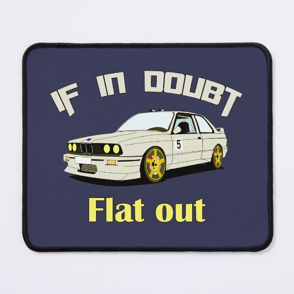 Item preview, If in doubt, flat out, rallying and motorsport Lovers, Awesome gift for your friends and family designed and sold by abdelhak2005.
