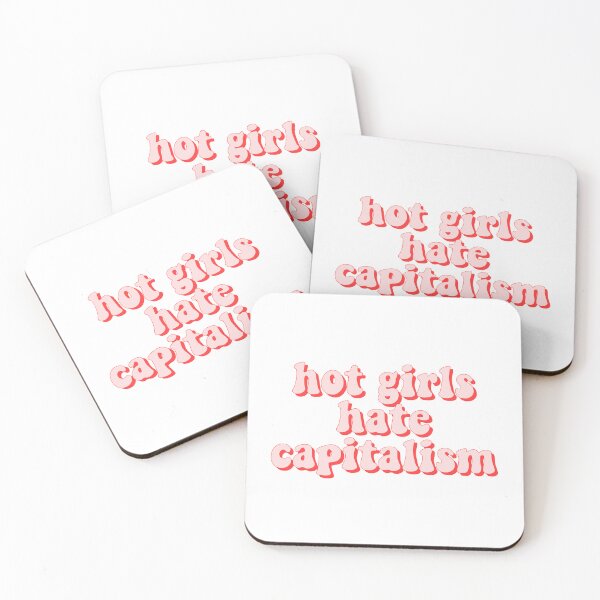 Item preview, hot girls hate capitalism designed and sold by cooolvibe.