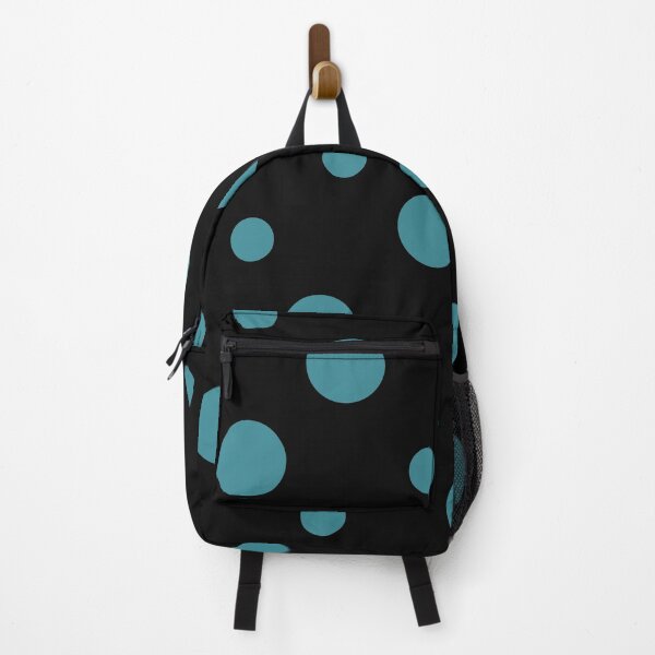 Item preview, Black and Aqua Polka Dot Pattern - Krylon 2022 Color of the Year Satin Rolling Surf designed and sold by ColorOfTheYears.