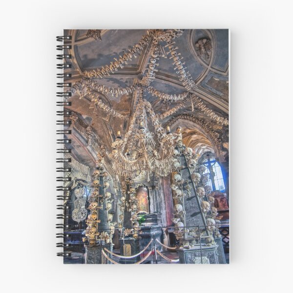 Item preview, Sedlec Ossuary Interior Photo Art, Skull Bone Church designed and sold by Sedlec Ossuary Project.