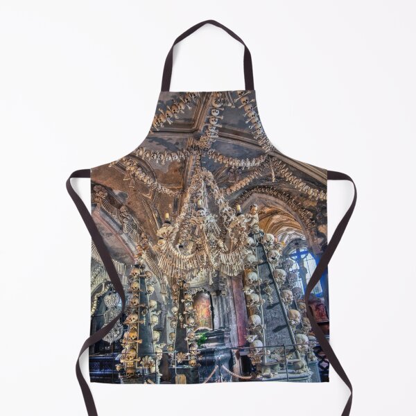 Item preview, Sedlec Ossuary Interior Photo Art, Skull Bone Church designed and sold by Sedlec Ossuary Project.