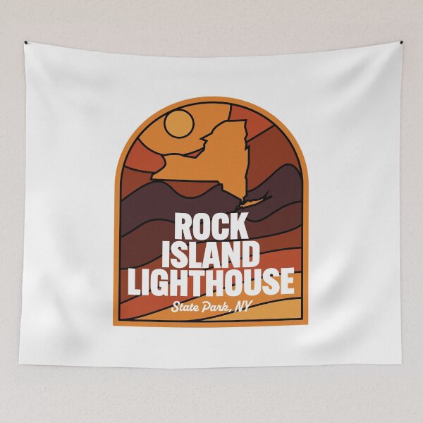 Item preview, Rock Island Lighthouse State Park New York designed and sold by HalpinDesign.