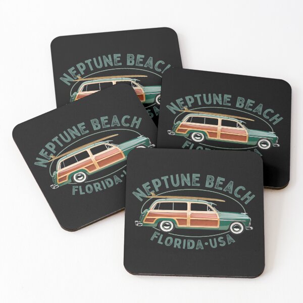 Item preview, Neptune Beach Florida Vintage Surfing designed and sold by Futurebeachbum.
