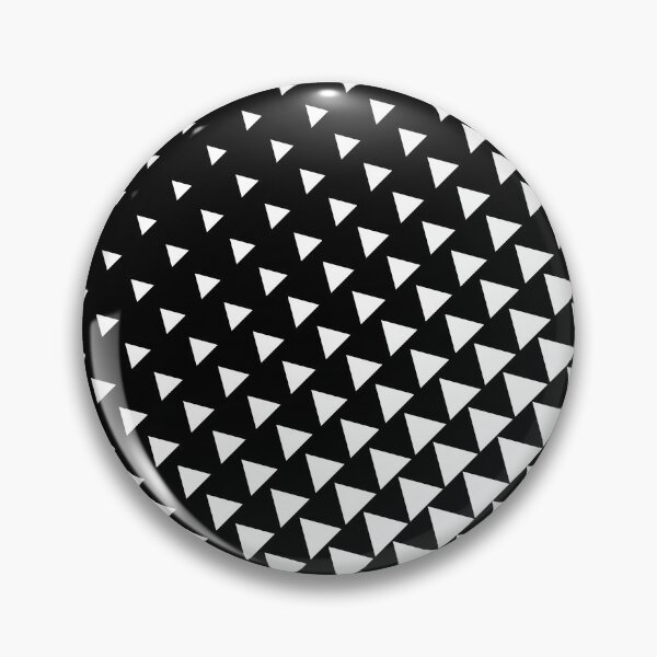Item preview, Triangles black and white geometric pattern designed and sold by cutecrazytshirt.