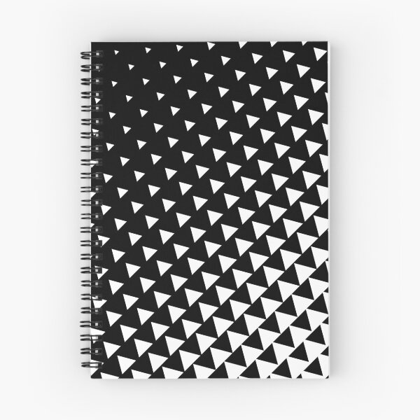 Item preview, Triangles black and white geometric pattern designed and sold by cutecrazytshirt.