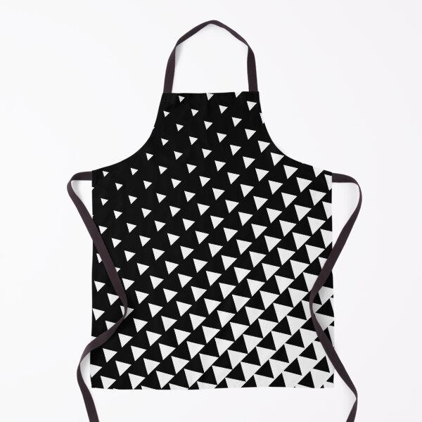 Item preview, Triangles black and white geometric pattern designed and sold by cutecrazytshirt.