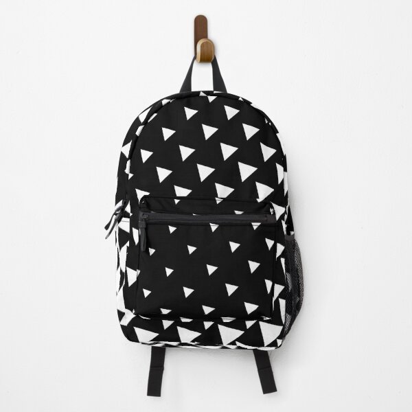 Item preview, Triangles black and white geometric pattern designed and sold by cutecrazytshirt.