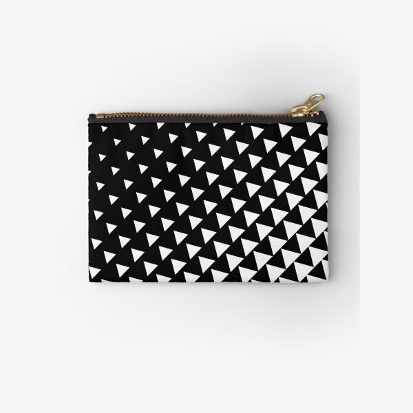 Item preview, Triangles black and white geometric pattern designed and sold by cutecrazytshirt.