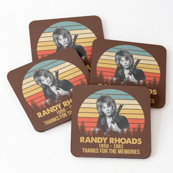 Item preview, Rock Legend Never Die Randy Rhoads Retro Thanks For The Memories   designed and sold by Finn-GX.
