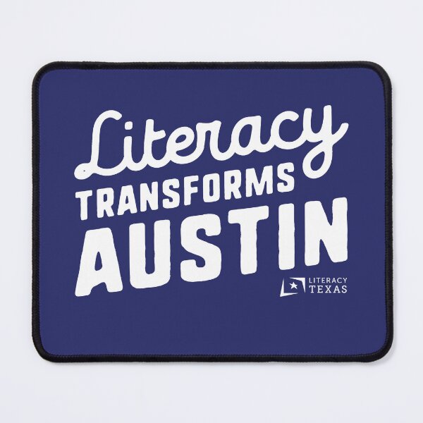 Item preview, Literacy Transforms Austin + Literacy Texas logo - TX education and adult learning designed and sold by LiteracyTexas.