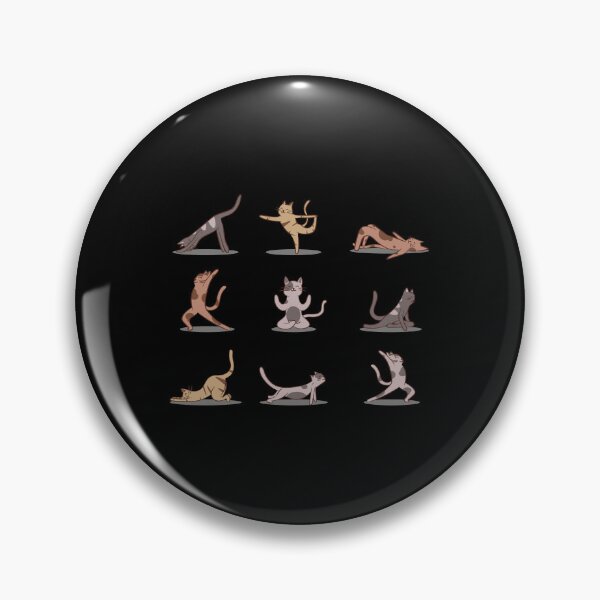 Item preview, Cats Yoga Funny cats in yoga poses yoga designed and sold by Shirt-Kaiser.