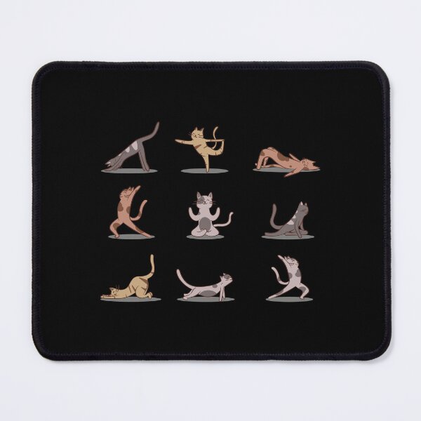 Item preview, Cats Yoga Funny cats in yoga poses yoga designed and sold by Shirt-Kaiser.
