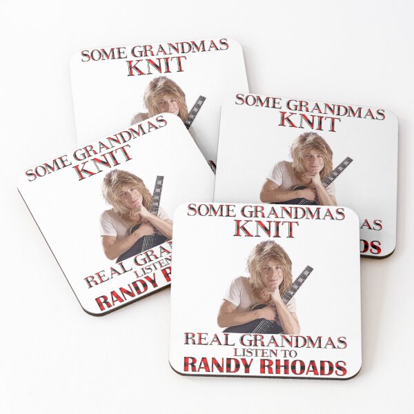 Item preview, Some Grandmas Knit Real Grandmas Listen to Randy Rhoads Rock   designed and sold by Finn-GX.