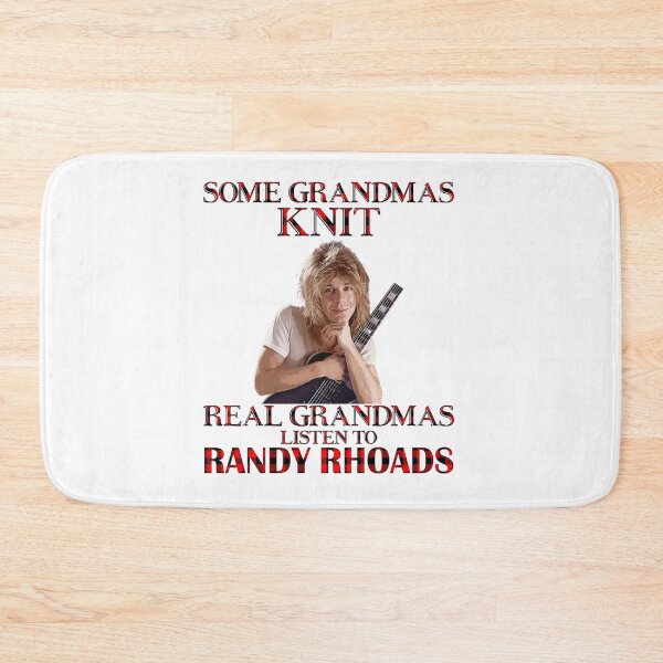 Item preview, Some Grandmas Knit Real Grandmas Listen to Randy Rhoads Rock   designed and sold by Finn-GX.