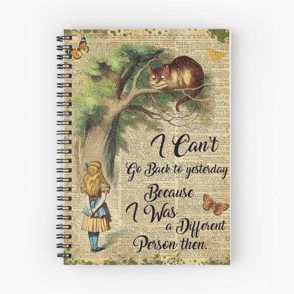 Item preview, Alice in Wonderland Quote,Cheshire Cat,Vintage Dictionary Art designed and sold by DictionaryArt.