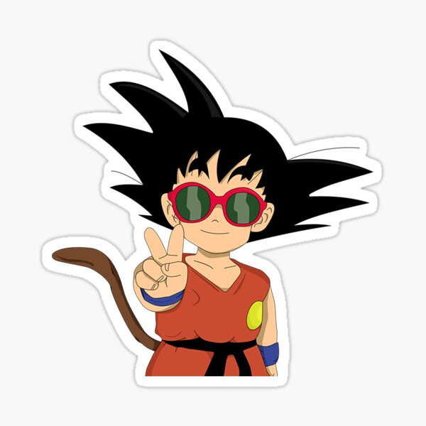 Drip Goku Stickers for Sale