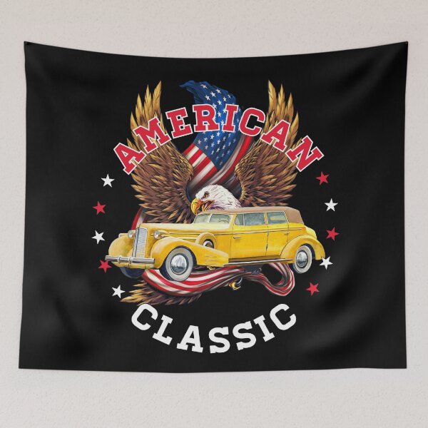 Artikelvorschau, Amerikanisches Oldtimer-Oldtimer entworfen und verkauft von Sunnyhova.