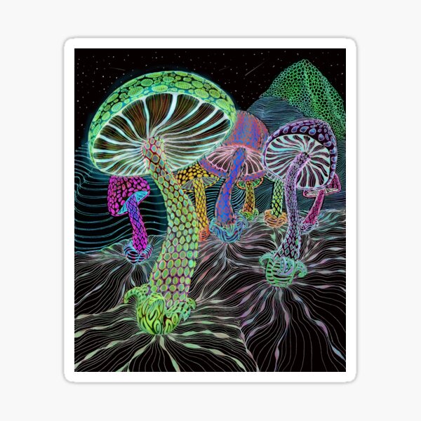 Item preview, The mushroom valley designed and sold by levit8.