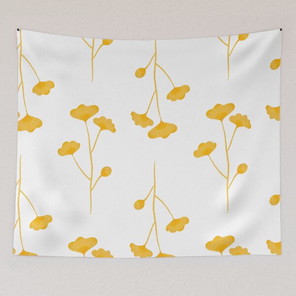 Item preview, Illuminating Yellow Wildflowers designed and sold by Arty Mimi.