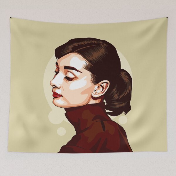 Item preview, Audrey Hepburn - Vector Art designed and sold by Wahyu Aji Sadewa.