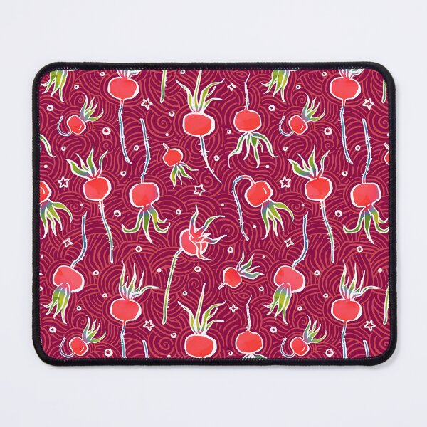 Item preview, Rose hips on deep red background designed and sold by Irina Ivanova.