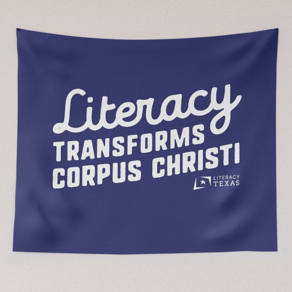 Item preview, Literacy Transforms Corpus Christi + Literacy Texas logo - TX education and adult learning designed and sold by LiteracyTexas.
