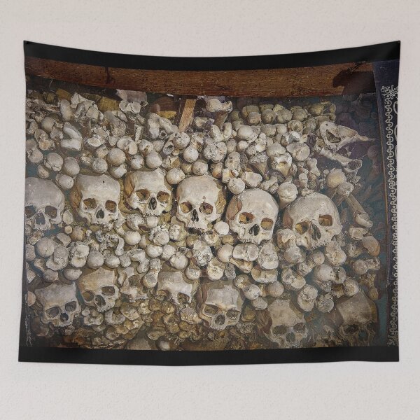 Item preview, Sedlec Ossuary Skulls Photo Art, Skull Bone Church designed and sold by Sedlec Ossuary Project.