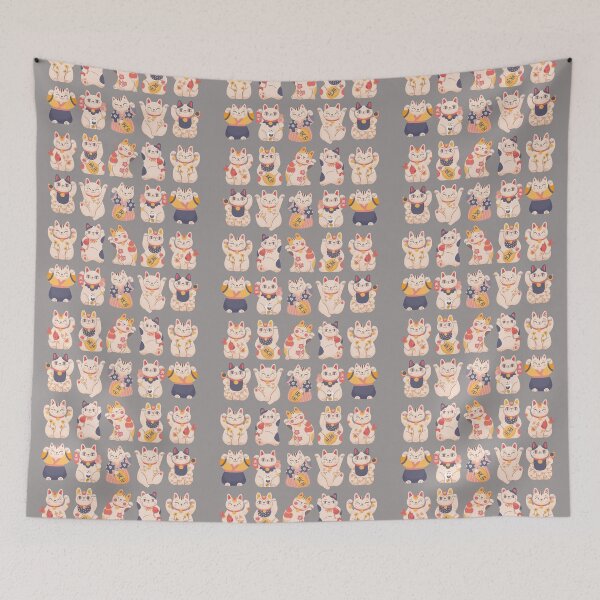 Item preview, Good Fortune Lucky Cat Stack designed and sold by machmigo.