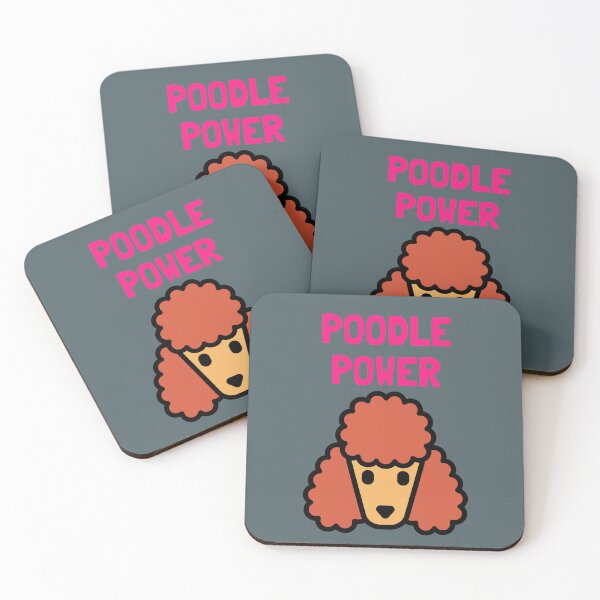 Item preview, Poodle Power - Red designed and sold by kookycomet.
