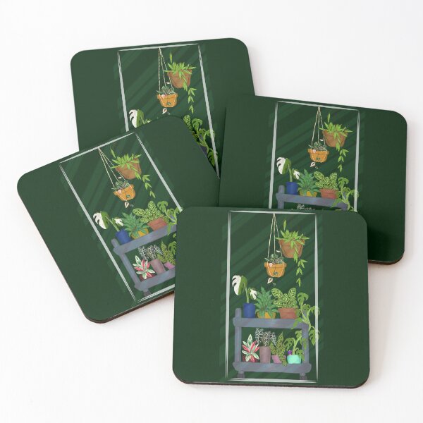 Item preview, Dark Green Plant Collection designed and sold by AlienWren.