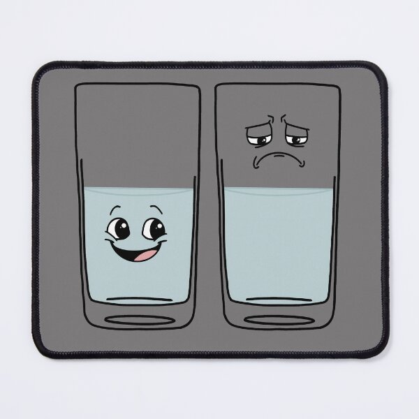 Item preview, Glass Half Empty, Glass Half Full designed and sold by PoeTatoes.
