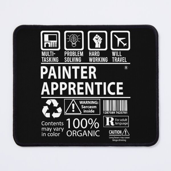 Item preview, Painter Apprentice T Shirt - MultiTasking Certified Job Gift Item Tee designed and sold by oslandefren.