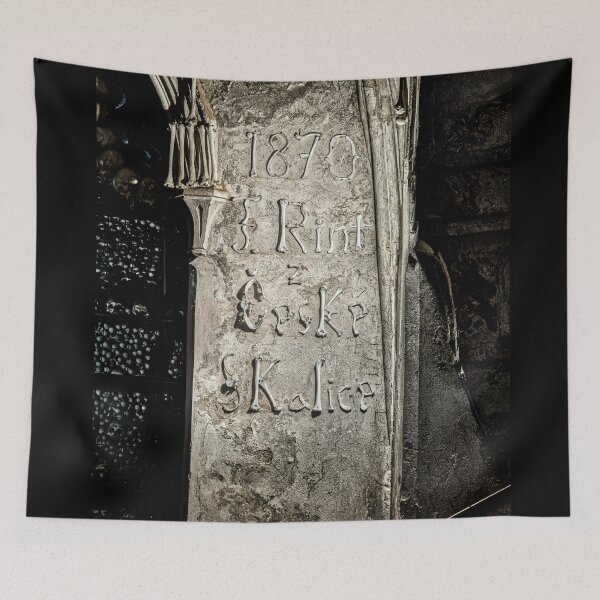 Item preview, Sedlec Ossuary Rint Photo Art, Skull Bone Church designed and sold by Sedlec Ossuary Project.