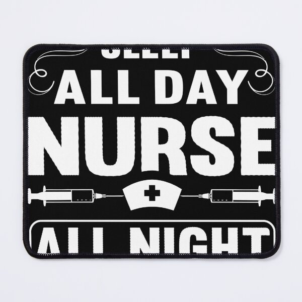 Artikelvorschau, Schlafen Sie den ganzen Tag Krankenschwester die ganze Nacht Geschenk für Nachtschicht-Krankenschwester entworfen und verkauft von cohenashl6.
