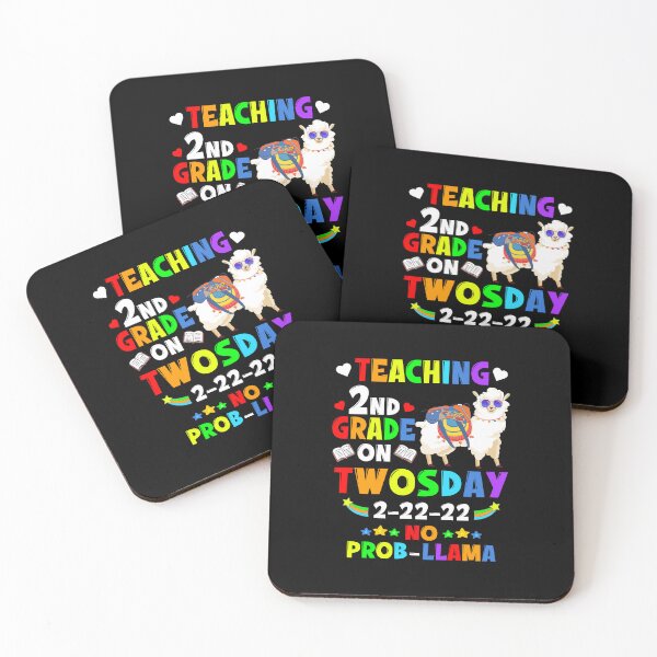 Item preview, Copy of Teaching 2nd Grade On Twosday 2-22-22 No Prob-Llama designed and sold by 1Designology1.