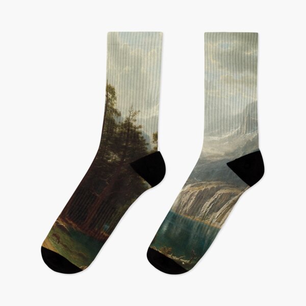 Item preview, Sierra Nevada by Albert Bierstadt designed and sold by theartsycamper.
