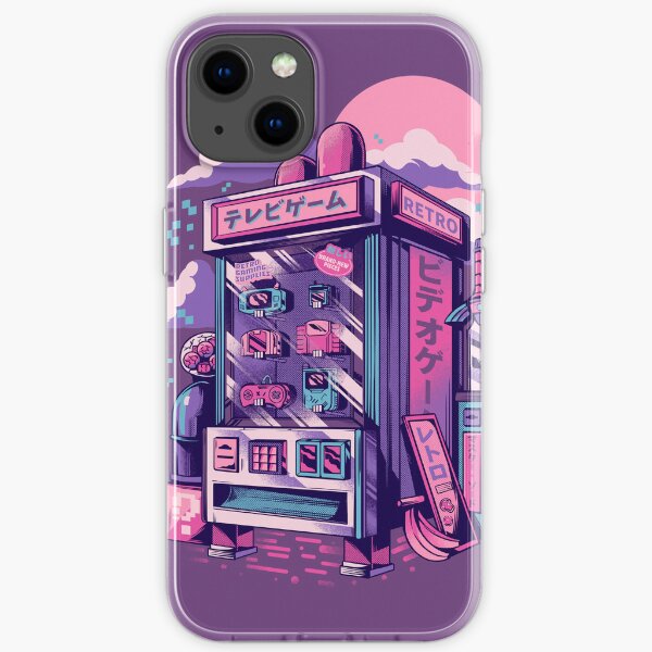 Retro gaming machine iPhone Soft Case
