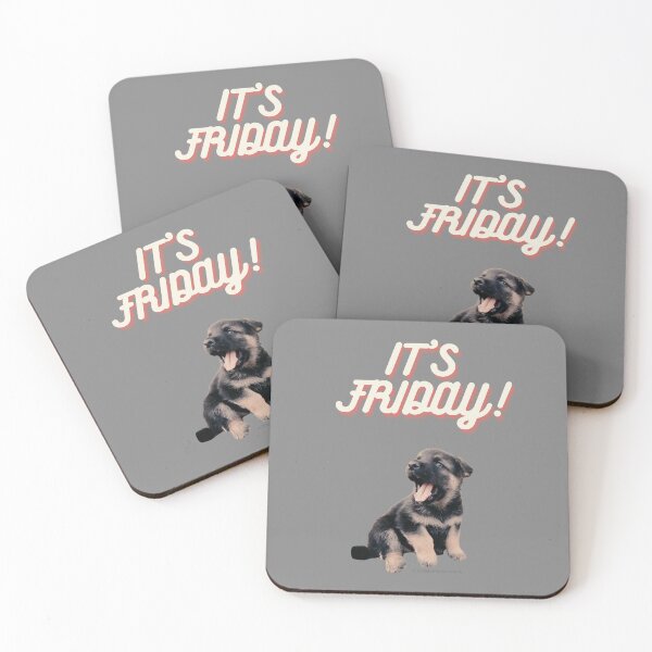 Item preview, IT'S FRIDAY PUPPY designed and sold by ODesignsNShirts.
